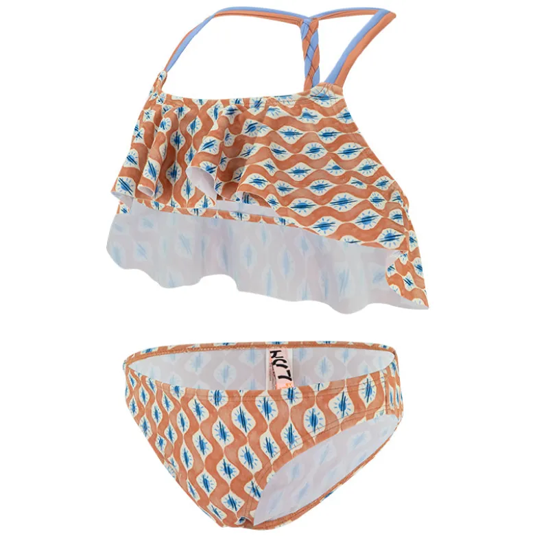 Bikini bambina Volant Caramel