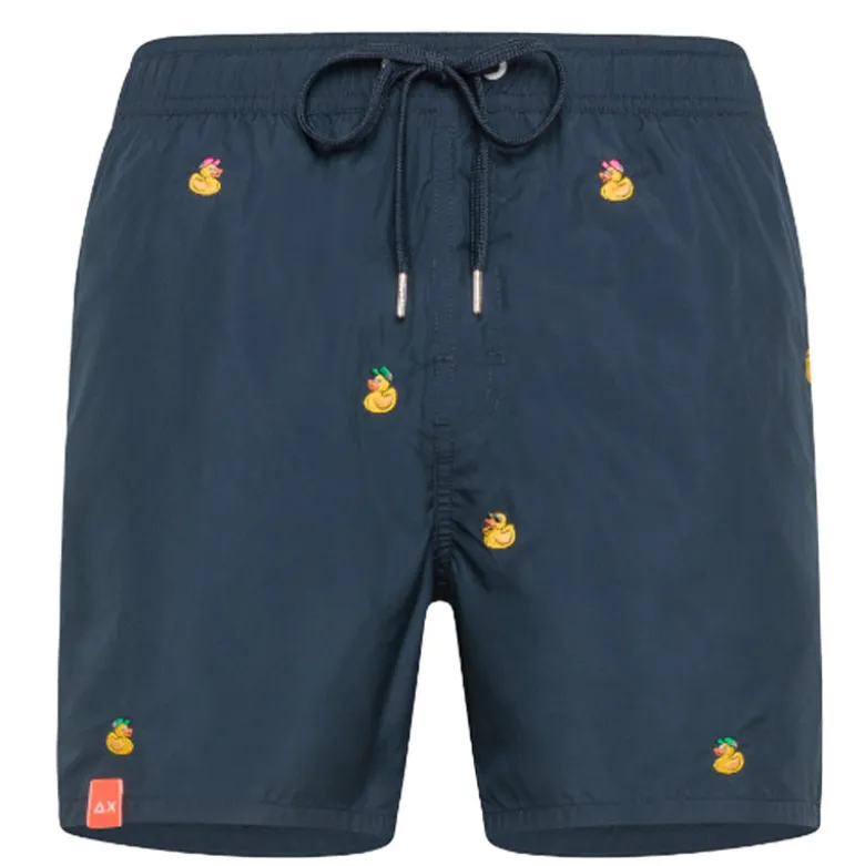 Boxer uomo check ricami