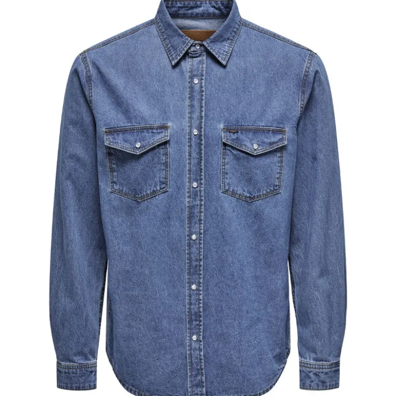 Camicia uomo Denim