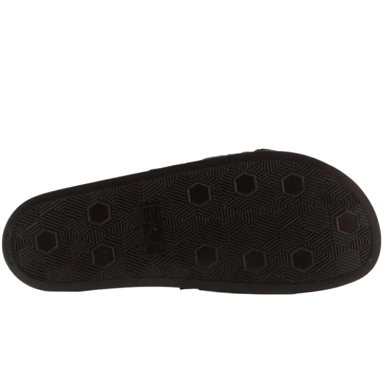 Ciabatte uomo Logo elastan gros rubber