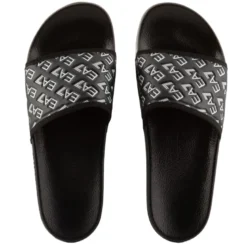 Ciabatte uomo Logo elastan gros rubber