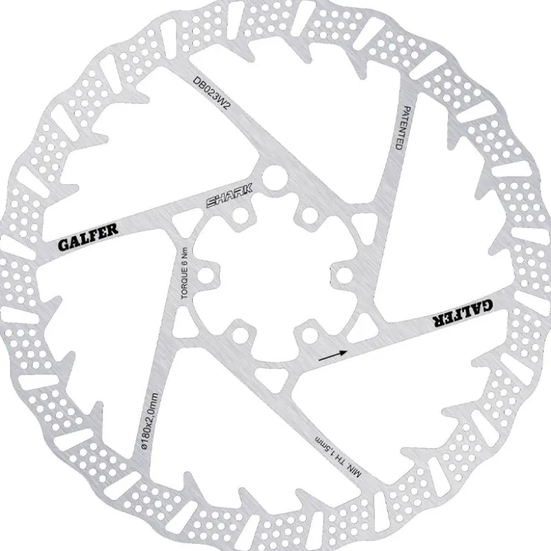 Disco Freno Shark 180mm