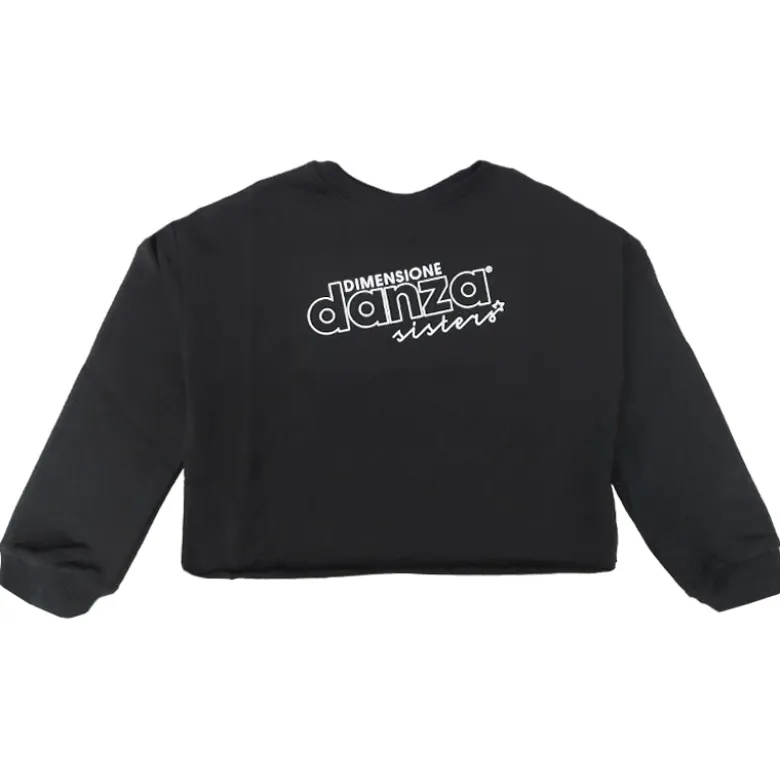 Felpa bambina Crew Crop