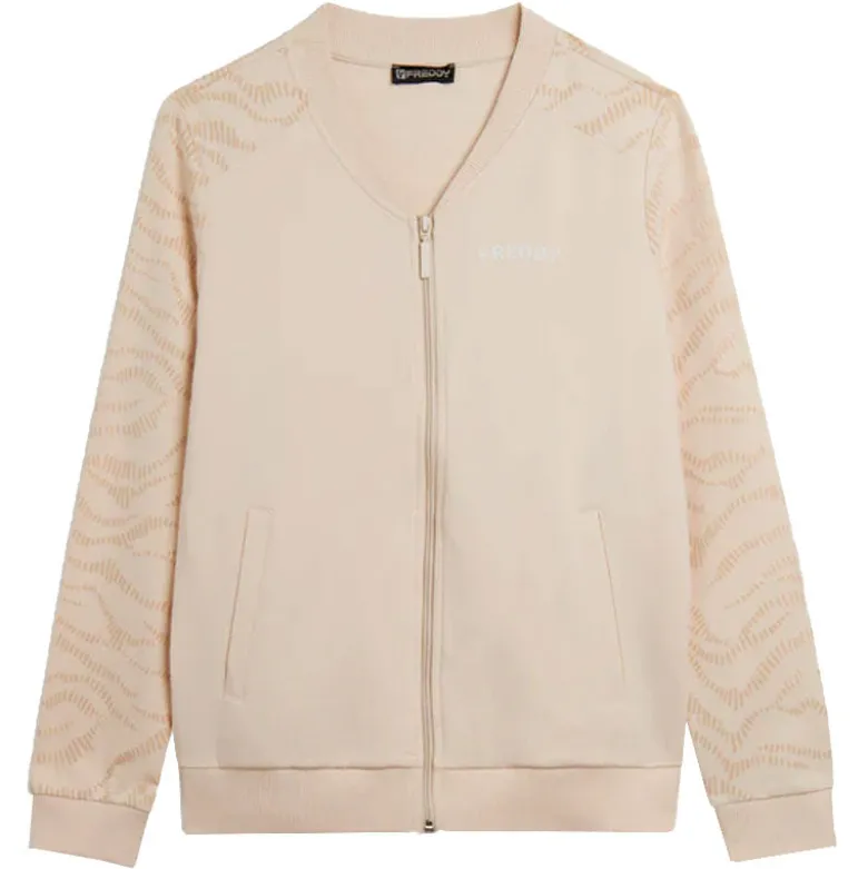 Felpa donna Collo Bomber
