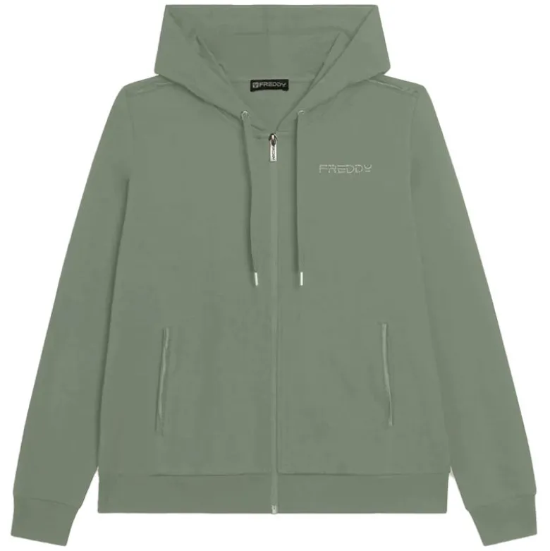 Felpa donna Hdy Full zip