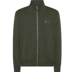 Felpa uomo cotone zip