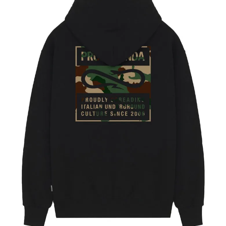 Felpa uomo Label Camo Hdy