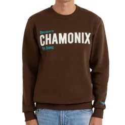 Felpa uomo Ricamo Chamonix