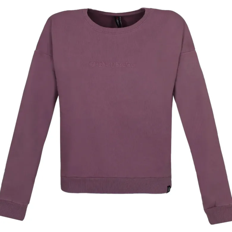 Felpa uomo Spaghetti Boulder Font Crew Neck