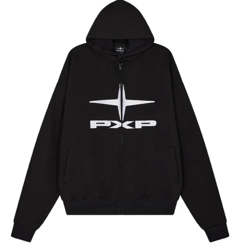 Felpa uomo zip Essentials