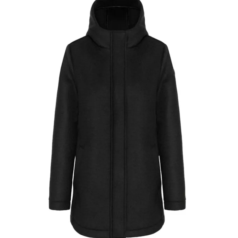 Giacca donna Lana con cappuccio