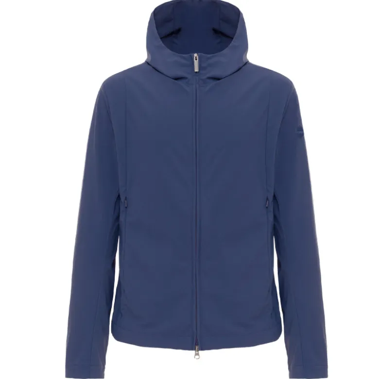 Giacca uomo stretch cappuccio