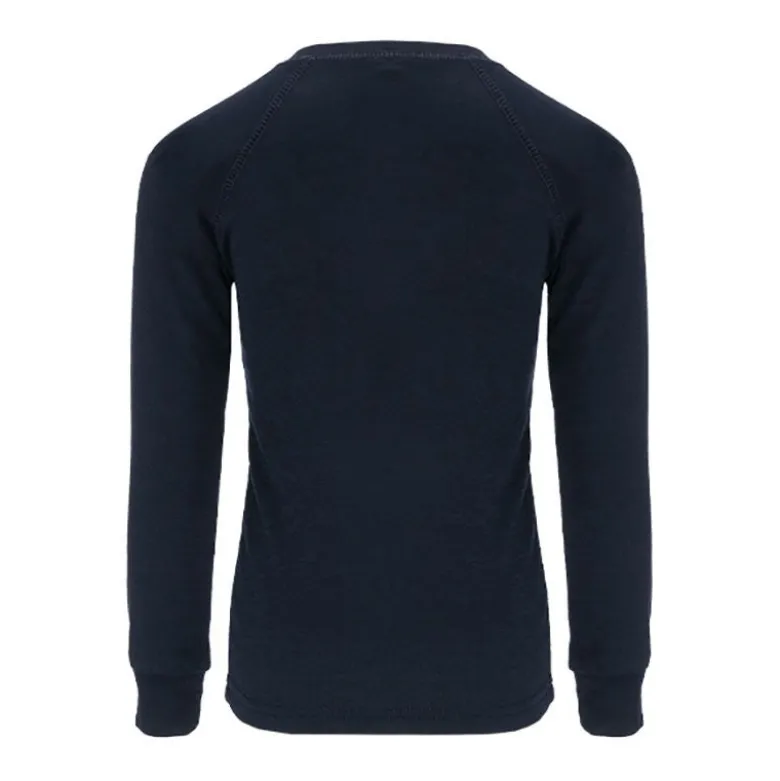 MAGLIA BAMBINO GIROCOLLO BLU