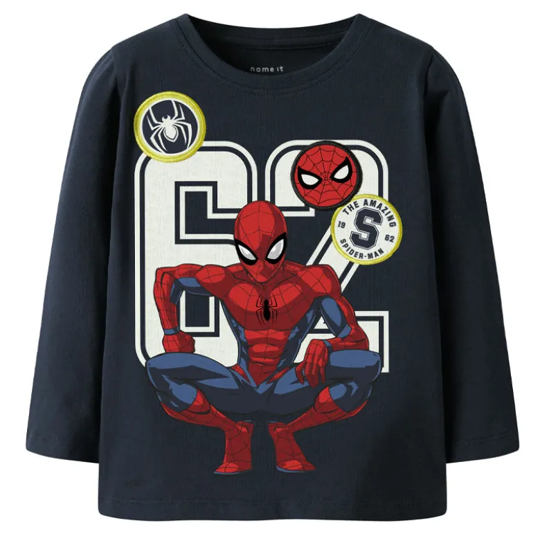 Maglia bambino little Deep Spiderman