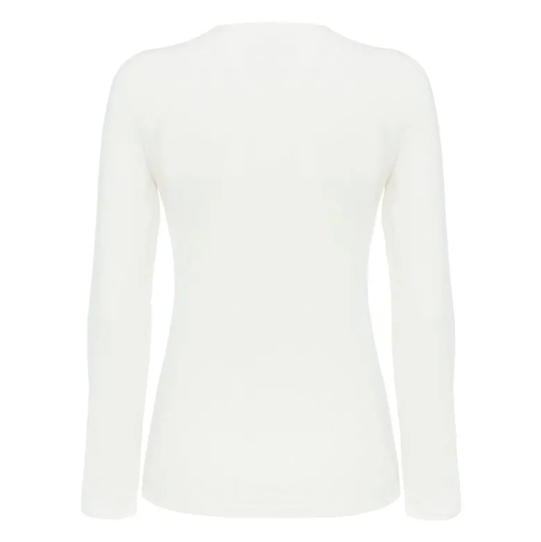 Maglia Donna Ml Girocollo WHITE