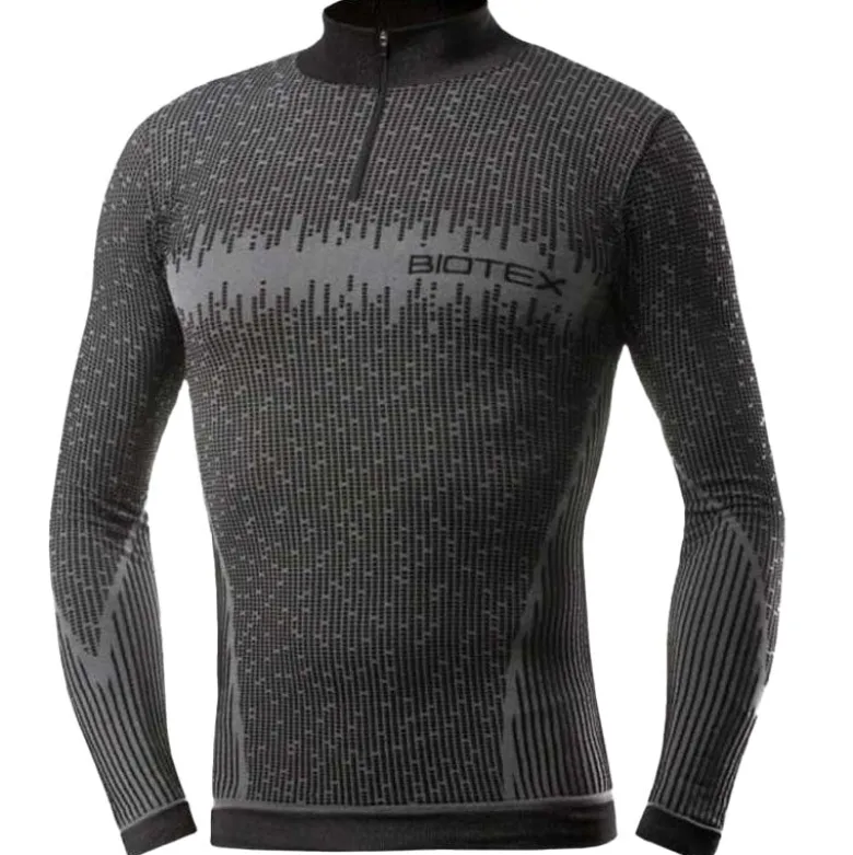Maglia uomo 3D Lupetto mezza zip