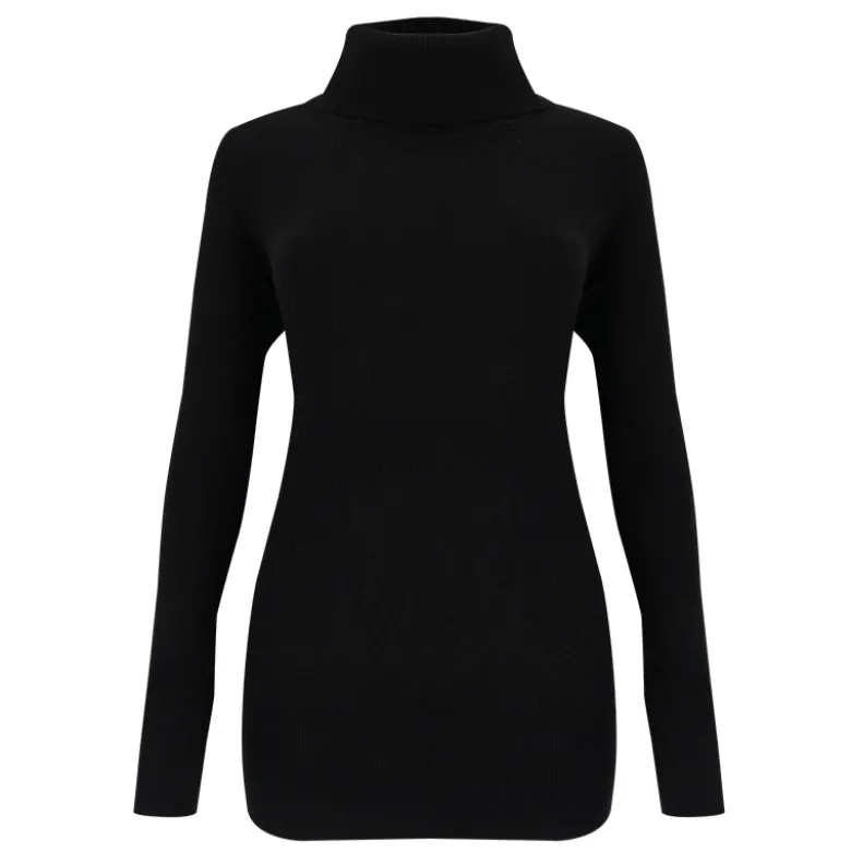 Maglione dolcevita donna viscosa