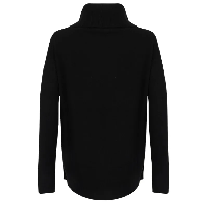 Maglione dolcevita donna viscosa