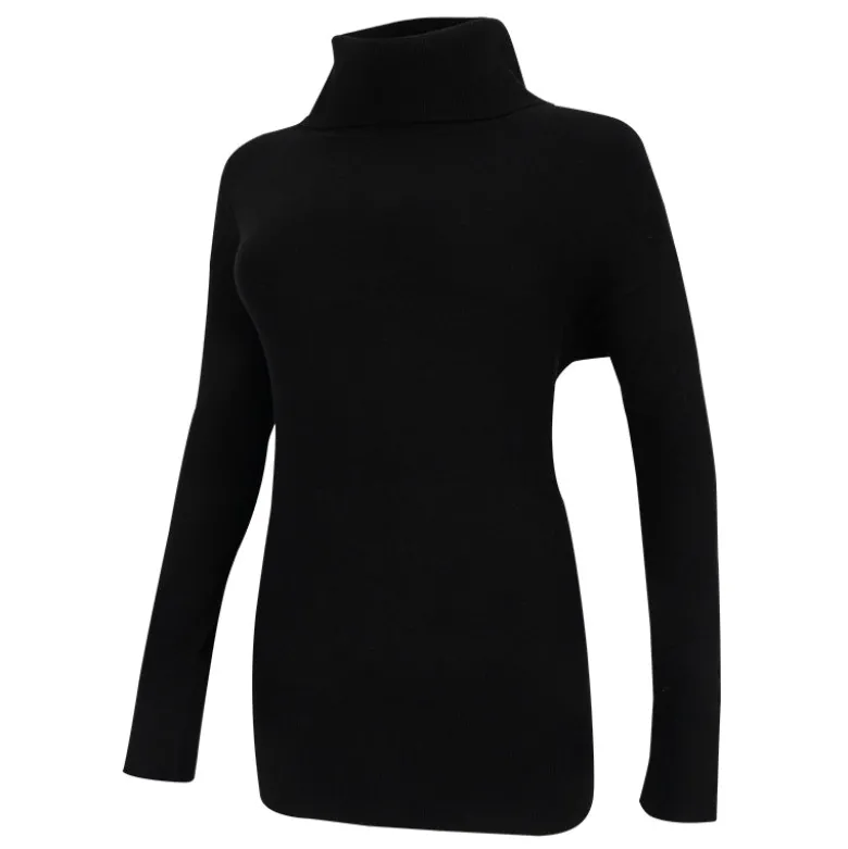 Maglione dolcevita donna viscosa