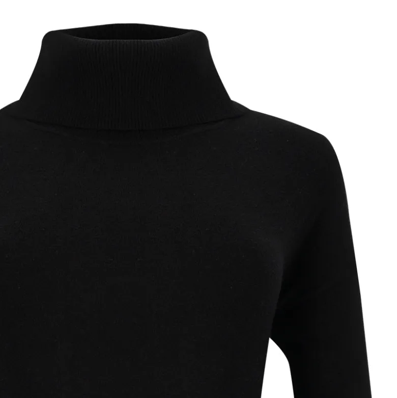 Maglione dolcevita donna viscosa