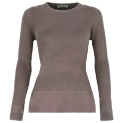 Maglione donna bordo raso