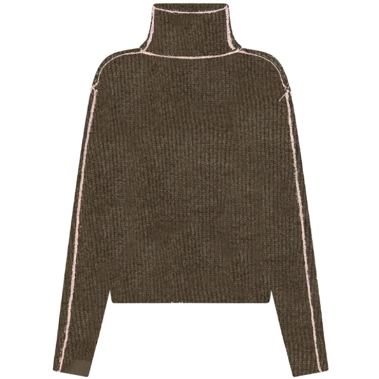 Maglione donna collo alto