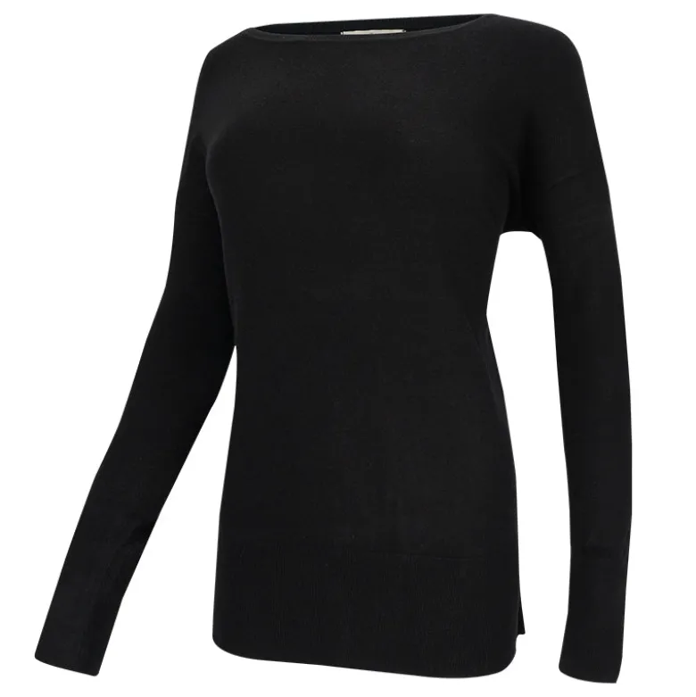 Maglione donna giro viscosa