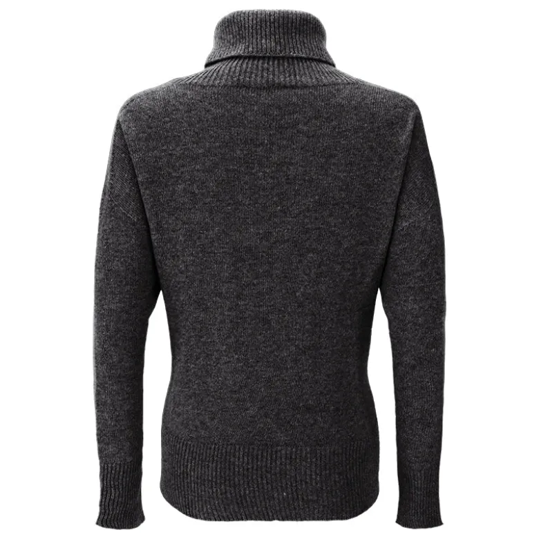 Maglione donna lana cardata