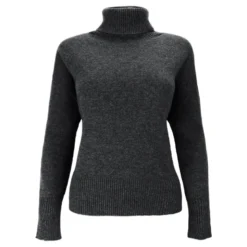 Maglione donna lana cardata