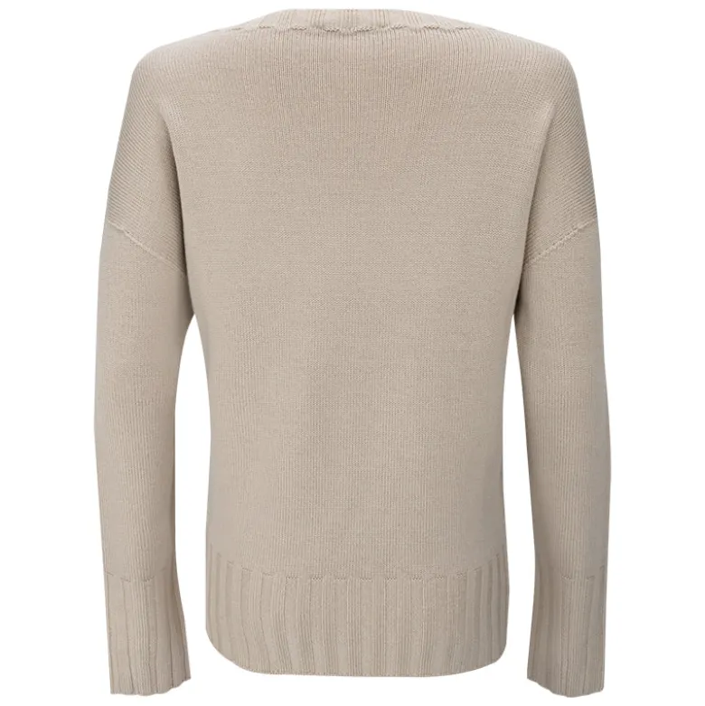 Maglione donna lana over