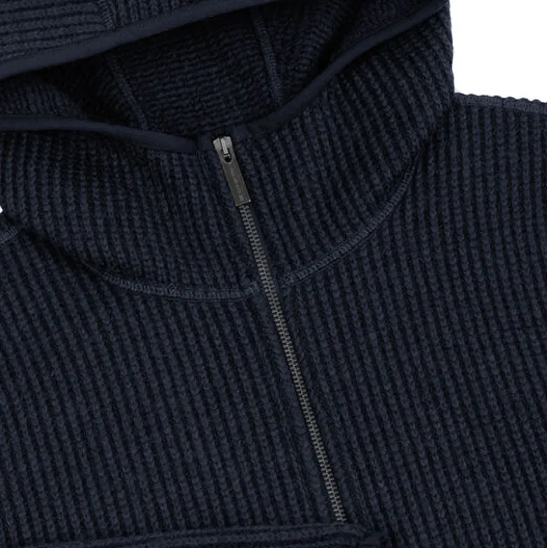 Maglione uomo Hoody a coste