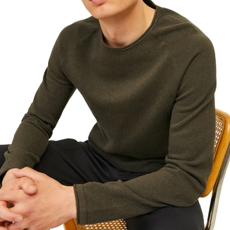 Maglione uomo paricollo