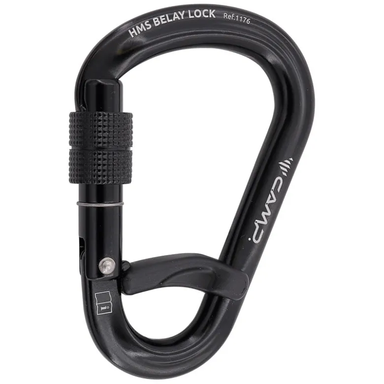 Moschettone HMS Belay Lock