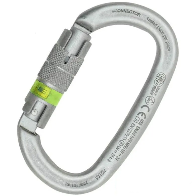 Moschettone i-Ovalone Alu Twist Lock NFC