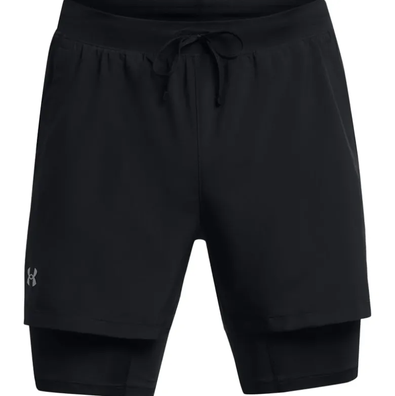 Pantaloncino uomo UA Launch 2 in 1 5"
