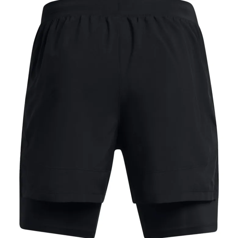 Pantaloncino uomo UA Launch 2 in 1 5"