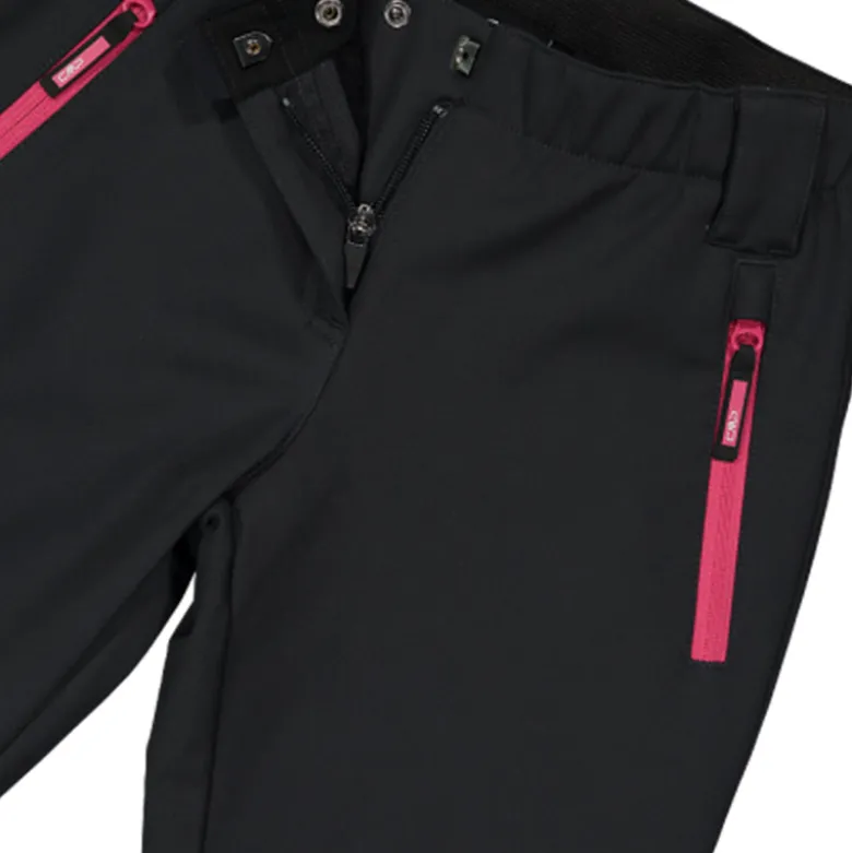 Pantalone bambina softshell