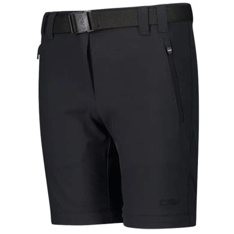 Pantalone bambina zip off stretch