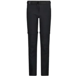 Pantalone bambina zip off stretch