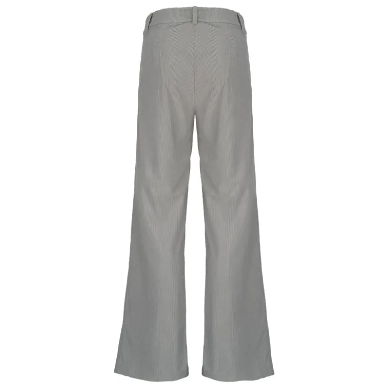 Pantalone donna velluto dritto