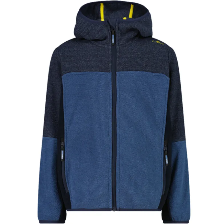 Pile bambino knit-tech cappuccio