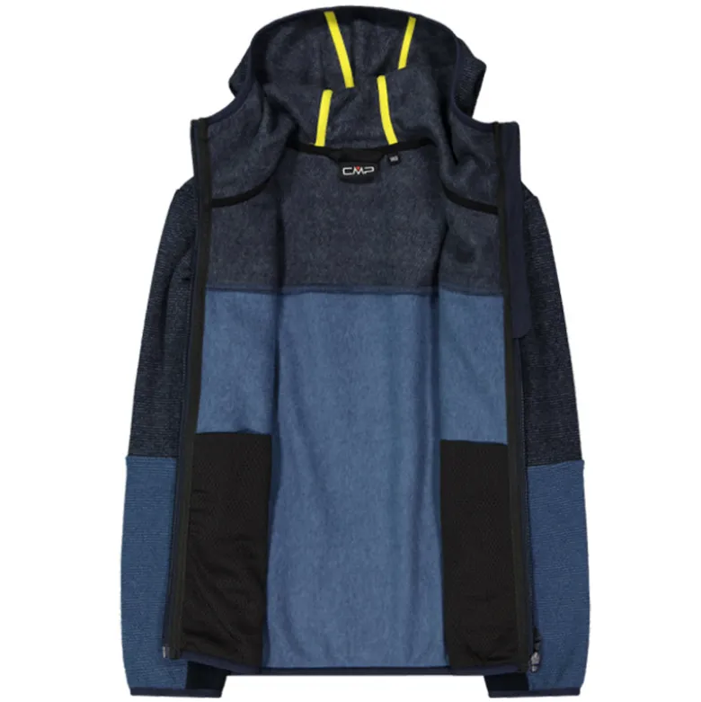 Pile bambino knit-tech cappuccio