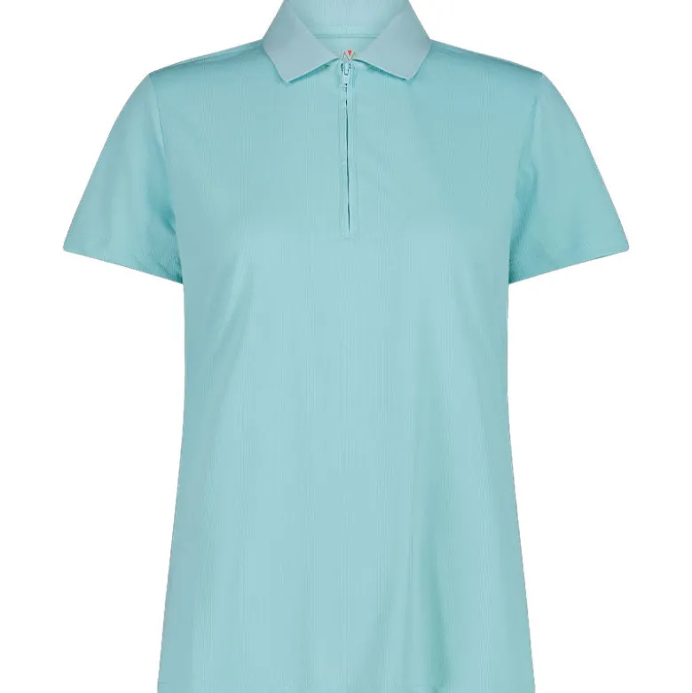 Polo donna Zip
