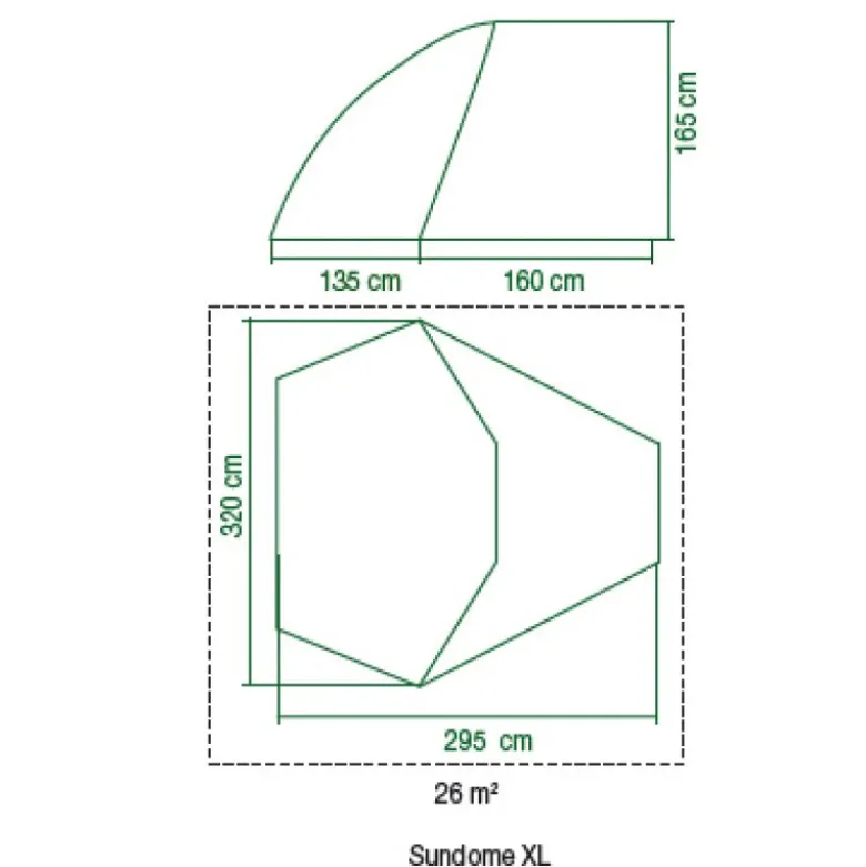 Tenda Sundome XL