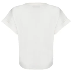 T-Shirt donna bottoni