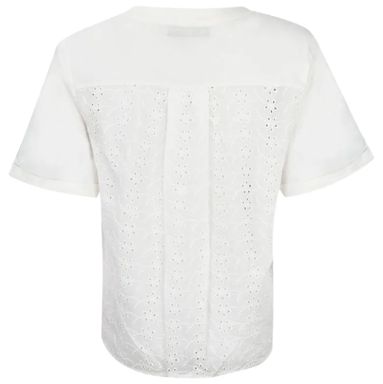 T-Shirt donna pizzo Sangallo